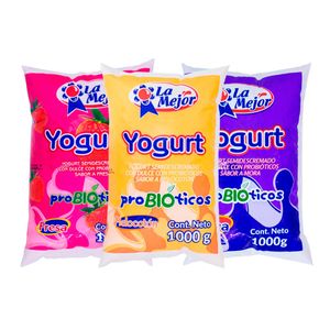 Yogurt La Mejor surtido x3und x3000ml