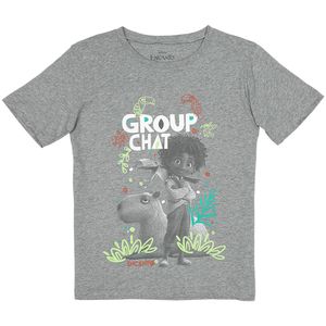Camiseta m/c color gris personajes ENCANTO