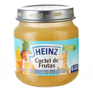Compota Heinz coctel frutas x 116g