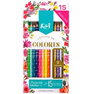 Colores Kiut caja x 15 und