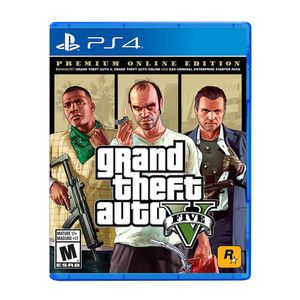 Juego Grand theft auto v premium edition latam PS4