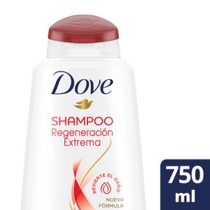 Shampoo Dove regeneración extrema x750ml