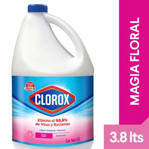 Blanqueador Clorox magia floral x3800ml