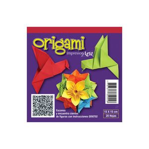 Block para origami 15x15cm x 20 hojas Impresionarte