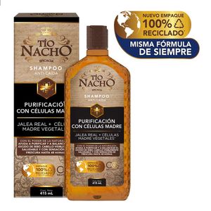 Shampoo Tio Nacho celulas madre purificante x415ml