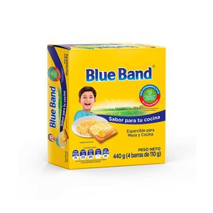 Margarina Blue Band barra x4und x110g c/u