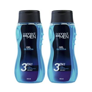 Gel de ducha Connect For Men x2unds x310ml c-u