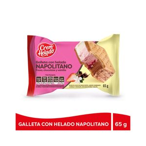 Helado Crem Heladogalleta napolitano x65g