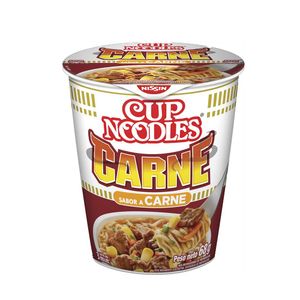 Cup Noodles sabor carne x68g
