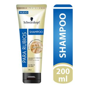 Shampoo matizante Schwarzkopf efecto anti-amarillo x200ml