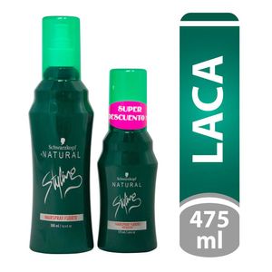Laca natural Styling hairspray fuerte 300ml + repuesto fuerte x175ml