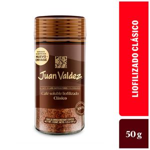 Café Juan Valdez Liofilizado clásico x50g