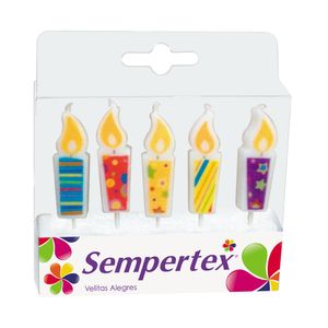 Velita Alegre Sempertex x5unds