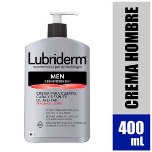 Crema corporal Lubriderm for men x400ml