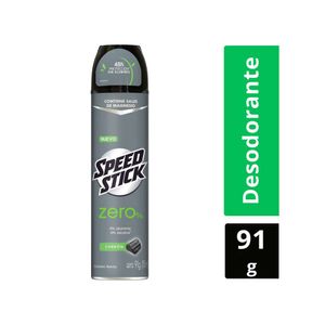 Desodorante speed stick zero carbon aerosol x151ml
