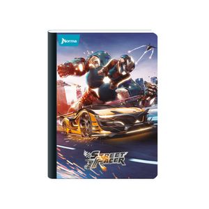 Cuaderno cosido Steet Racer mediano 50 hojas 1 materia