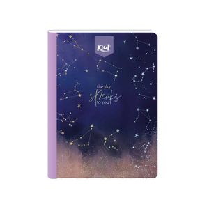 Cuaderno cosido Kiut mediano 50 hojas 1 materia