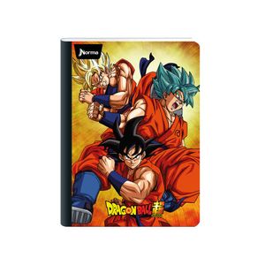 Cuaderno cosido Dagon Ball Z mediano 100 hojas 1 materia