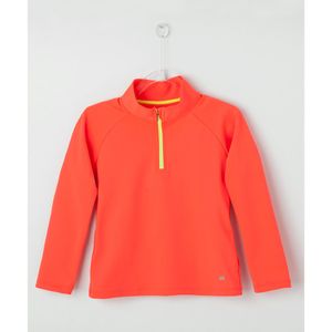 Buso Deportivo Niña Cuello Alto Con Cremallera En Contraste Con Bolsillos En Costados  Infantil Niña 86060012