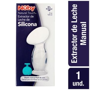 Extractor de leche Manual Silicona Nuby x1und
