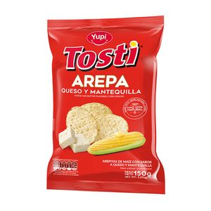 Pasabocas Tosti Arepa x 150g