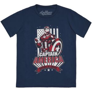 Camiseta estampada m/c  infantil  coleccion  capitan america AVENGERS