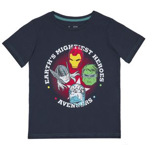 Camiseta estampada m/c  infantil  coleccion   AVENGERS