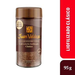 Cafe Juan Valdez soluble liofilizado clasico x95g