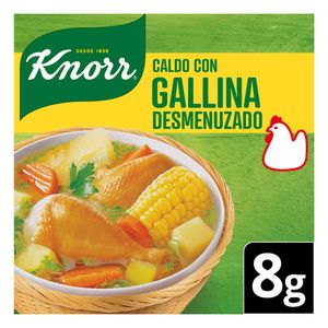 Caldo Knorr Gallina Desmechada x8g