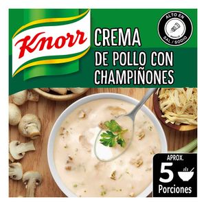 Crema Knorr Pollo con champiñon x62g