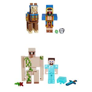 Juguete Minecraft Minecraft Capitán Raid y Ravager de 8 cm