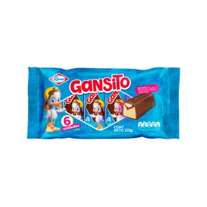 Ponque Gansito x6und x37g c/u