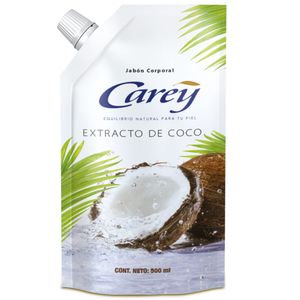 Jabon Carey Extracto Coco Liquido x500ml