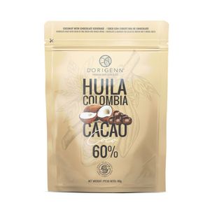 Coco Dorigenn Recubierta Chocolate 60% Cacao x60g
