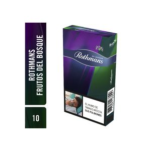 Cigarrillo Rothmans Frutos Del Bosque Cajetilla x10und