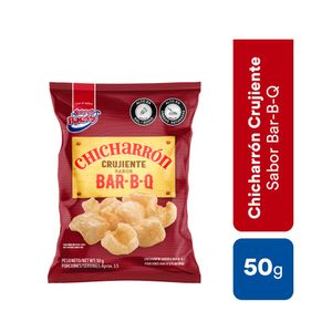 Chicharron super ricas crujiente bar bq x 50g