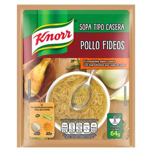Sopa Knorr pollo fideos x64g