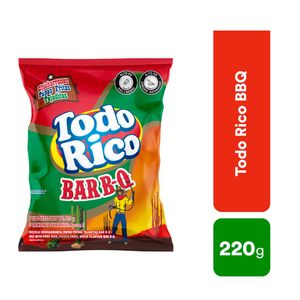 Papasabocas Todo Rico BBQ x220g