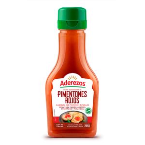 Salsa Aderezos sazonadora pimentones rojos x265g