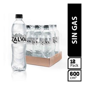 Agua Zalva botella pet x12und x600ml c-u