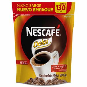 Café Nescafé Dolca soluble doypack x170g