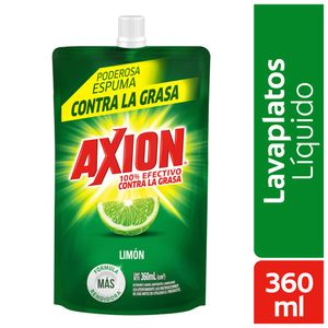 Lavaplatos Líquido Axion Limón x360ml