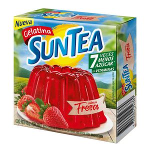 Gelatina Suntea fresa x16g