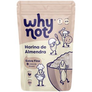 Harina Why Not almendras libre gluten x250g