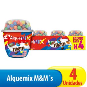 Alimento lácteo Alquemix M&M's x4und x100g c-u