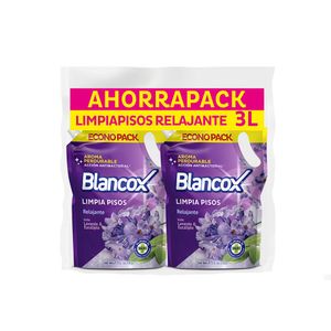 Limpia pisos Blancox relajante pack x 2und x 1.5L c-u