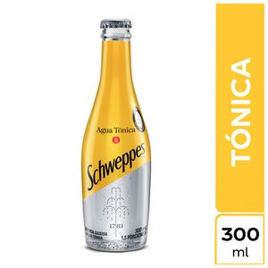 Gaseosa Schweppes tônica vidrio 300ml