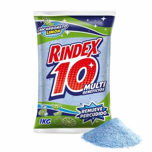 Detergente Polvo Rindex 10 Bicarbonato Limón x1Kg