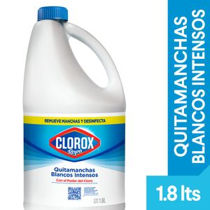 Quitamanchas Clorox blancos intensos x1800ml