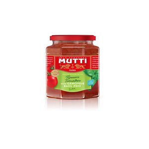 Salsa Mutti tomate albahaca x400g
